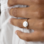 KAYA sieraden Silver Ring 'Initials'