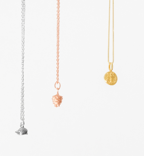 KAYA sieraden Mother Daughter set 'Choose your Initials'