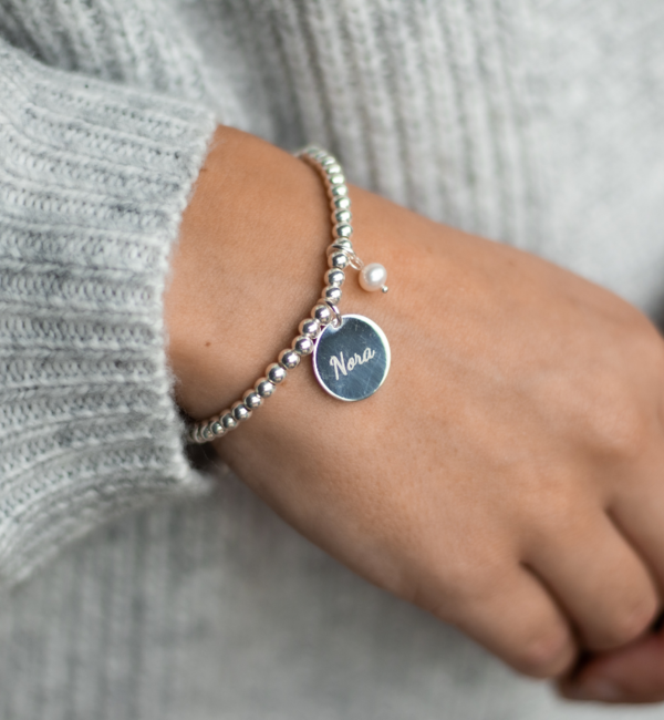 KAYA sieraden Bedelarmband Doop  I Stel zelf samen
