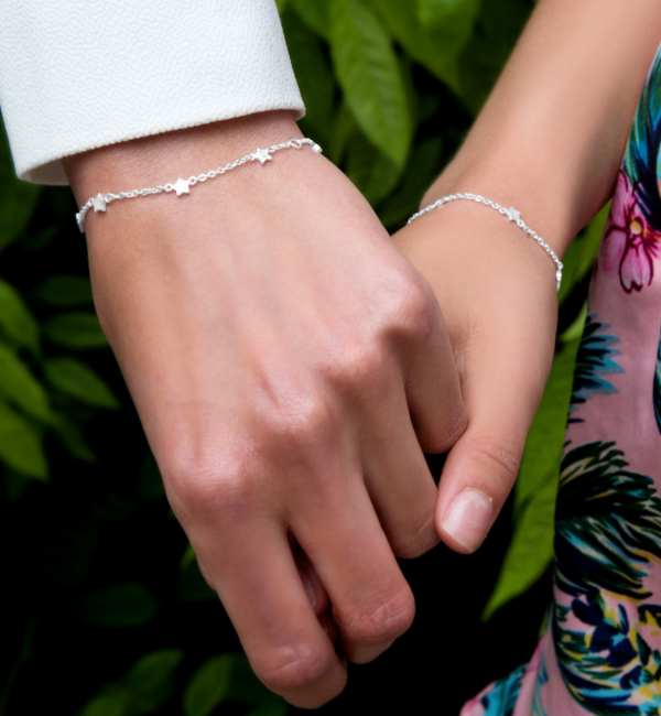 KAYA sieraden Silver baby bracelet 'Twinkle Star' - Copy - Copy