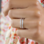 KAYA sieraden Personalized Silver Ring 'Elegant Beauty' with Names