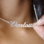 Sieraden Necklace with Name 'Elegant'