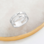 KAYA sieraden Personalized Silver Ring 'Elegant Beauty' with Names