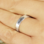 KAYA sieraden Text Silver Ring 4mm * free engraving *