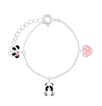 KAYA sieraden Children's bracelet 'Pandas'