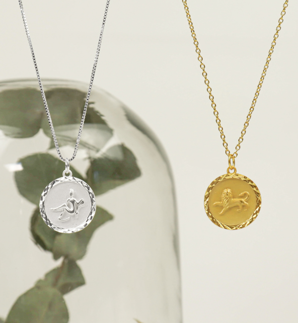 KAYA sieraden Necklace with Zodiac Sign 'Virgo'