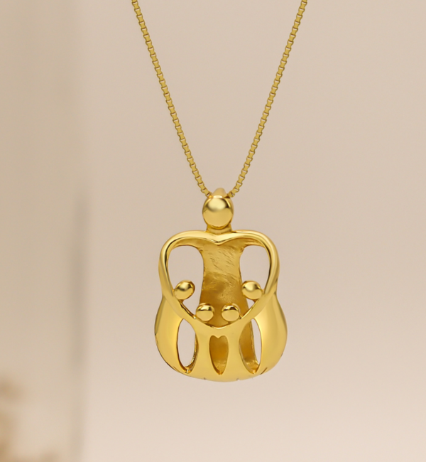 KAYA sieraden Necklace ‘We Are Family’ – Mom & 4 Kids