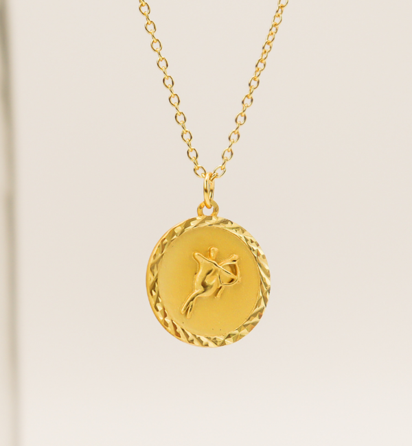 KAYA sieraden Necklace with Zodiac Sign 'Sagittarius'