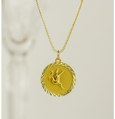 KAYA sieraden Ketting met Sterrenbeeld 'Steenbok'