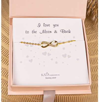 KAYA sieraden Bracelet with Greeting Card Ladies I Choose the model