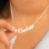 Sieraden Necklace with Name 'Elegant'