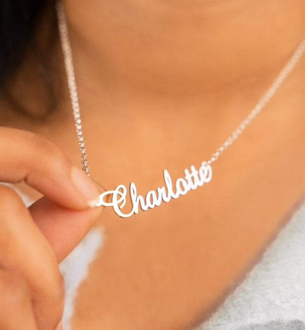 Sieraden Necklace with Name 'Elegant'