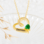 KAYA sieraden Birthstone Necklace 'You're in my Heart'