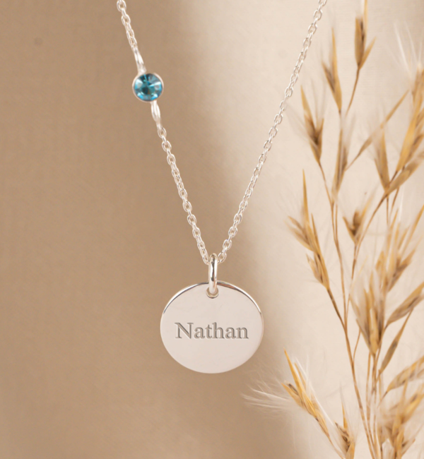 KAYA sieraden Necklace with Name 'Birthstone'