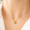 KAYA sieraden Birthstone necklace 'Two Hearts' - Copy