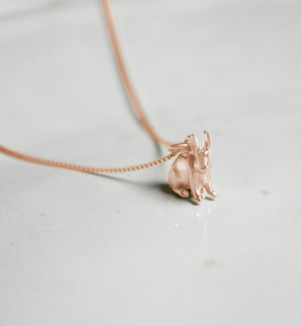 KAYA sieraden Necklace with charm 'Rabbit'