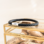 KAYA sieraden Leather Bracelet with Initials