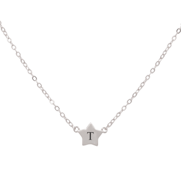 KAYA sieraden Necklace with initial ‘Little Star’