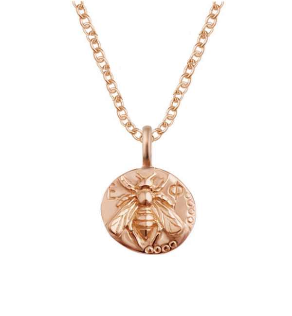 KAYA sieraden Ketting 'Munt' met wesp