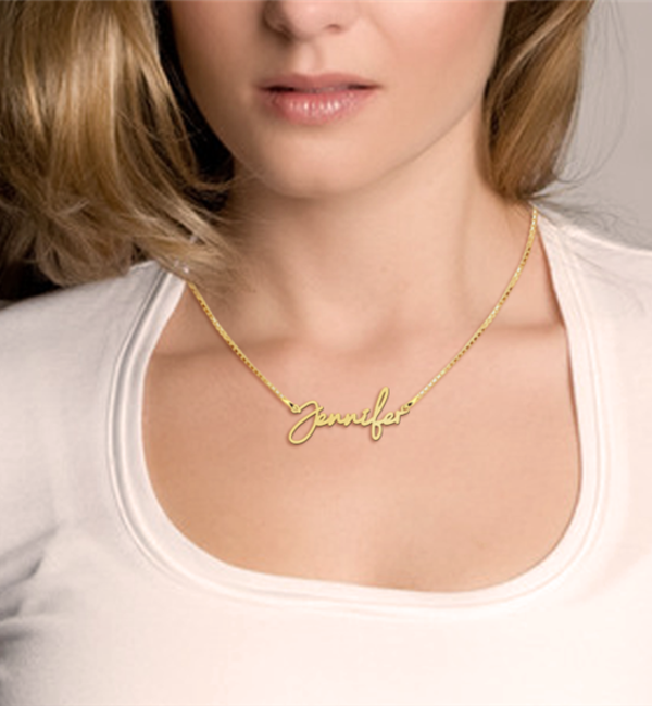 Sieraden Name necklace "Names" Jennifer