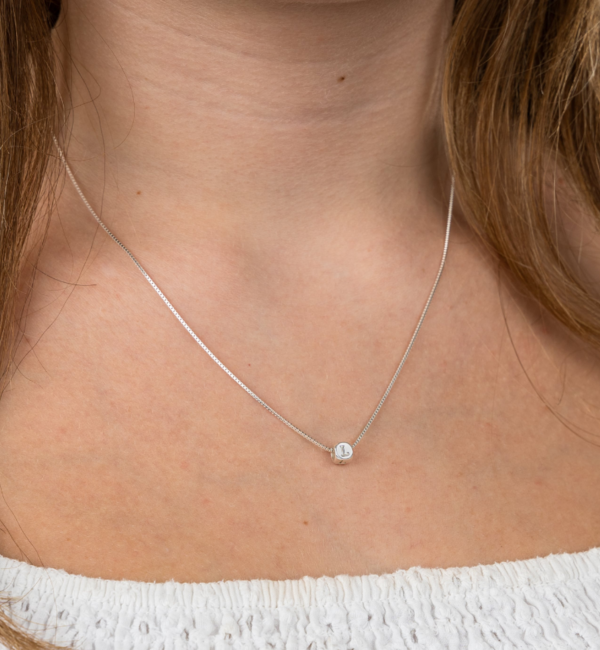 KAYA sieraden Necklace with birth stones 'two hearts' - Copy - Copy - Copy - Copy - Copy