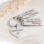 KAYA sieraden Keychain Heart with Name Charms | Compose yourself