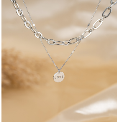 KAYA sieraden Ketting 'Lovely' | Stainless Steel
