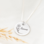 KAYA sieraden Necklace with Birth Flower and Name
