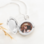 Gegraveerde sieraden Necklace with Photo ‘Round Locket’