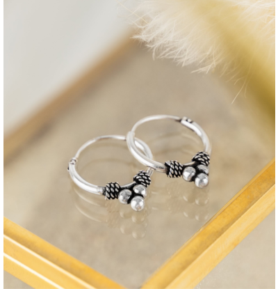 KAYA sieraden Creoles Bali | 12mm