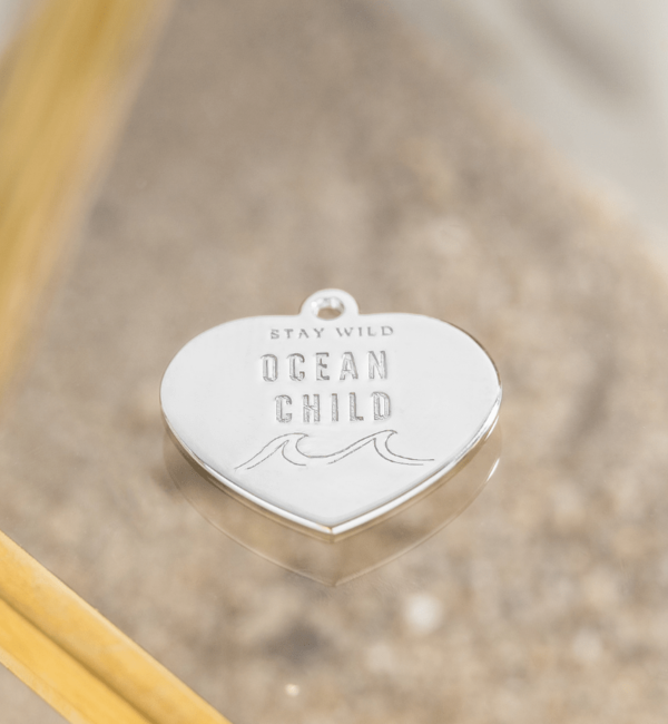 KAYA sieraden Silver text charm with quote ‘Bali’