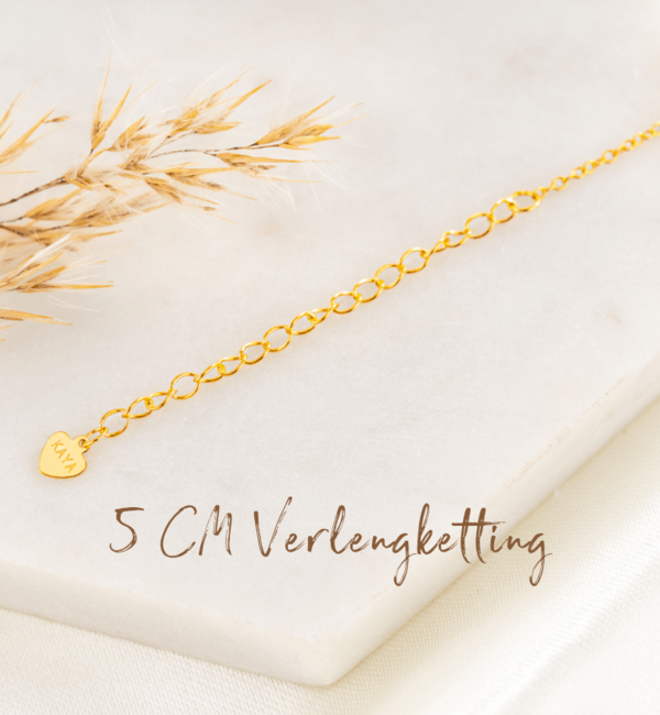 KAYA sieraden Necklace with name engraving ‘Choose your charm’