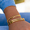 KAYA sieraden Slavenarmband met Dubbele Gravure 'Personal'