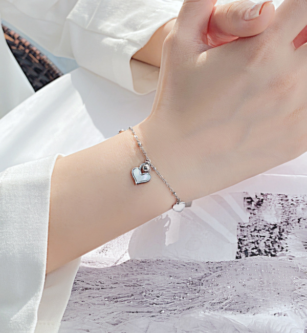 KAYA sieraden Charm bracelet with initial engraving