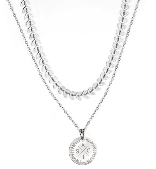 KAYA sieraden Layered Ketting 'Olivia' | Stainless Steel