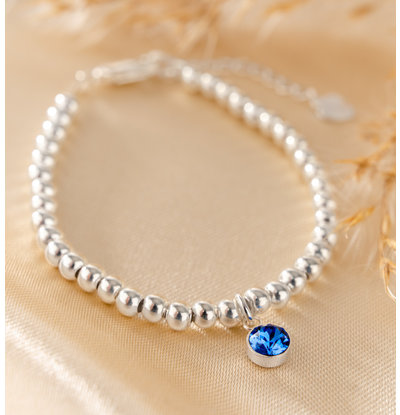 KAYA sieraden Armband Geboortesteentje' I Sterling zilver