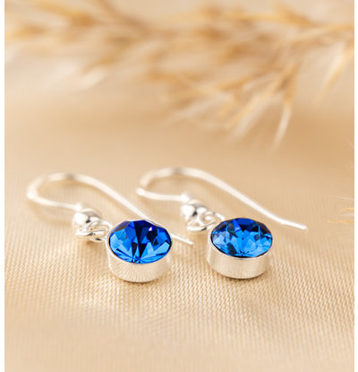 KAYA sieraden SWAROVSKI® Birth Crystal Earrings1 (Silver)