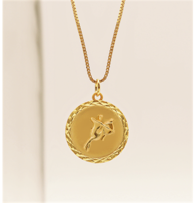 KAYA sieraden Necklace with Zodiac Sign 'Sagittarius'