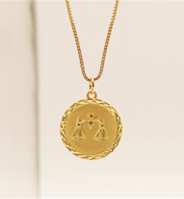 KAYA sieraden Necklace with Zodiac Sign 'Libra'