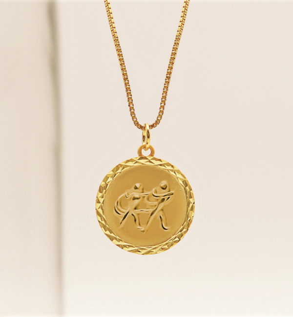 KAYA sieraden Necklace with Zodiac Sign 'Gemini'