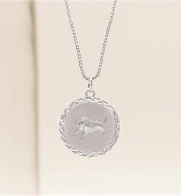 KAYA sieraden Necklace with Zodiac Sign 'Taurus'