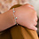 KAYA sieraden Charm bracelet with 3 hearts I Sterling Silver