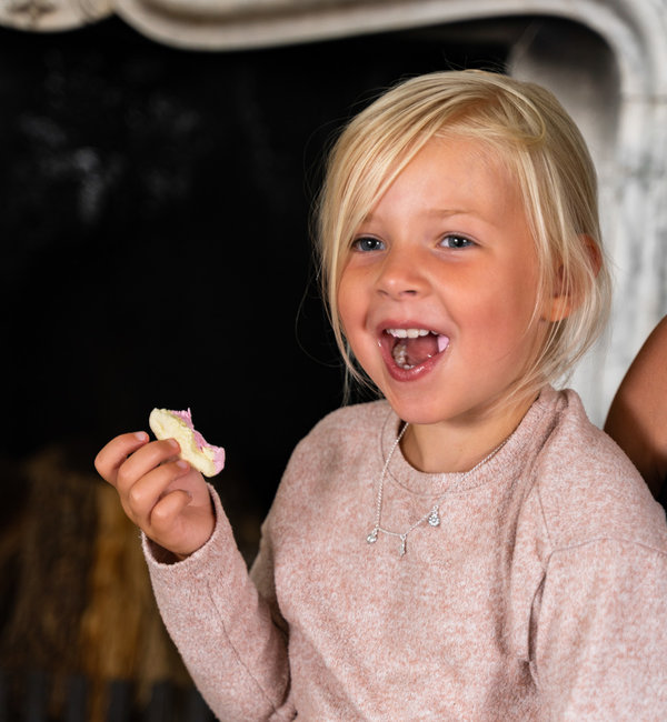 KAYA sieraden Bedelketting met 3 bedeltjes