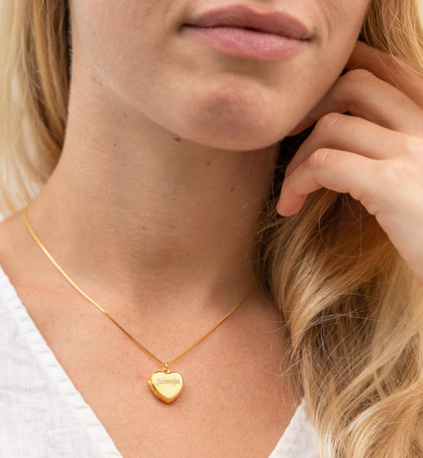 KAYA sieraden Necklace with name ‘Locket’