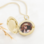 Gegraveerde sieraden Necklace with Photo ‘Round Locket’