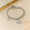 KAYA sieraden Bracelet with Engraving 'Cute Balls' | Stainless Steel