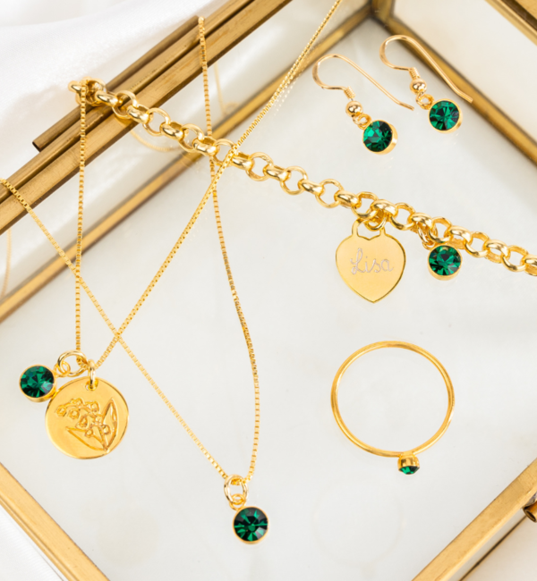 KAYA sieraden Birthstone charm