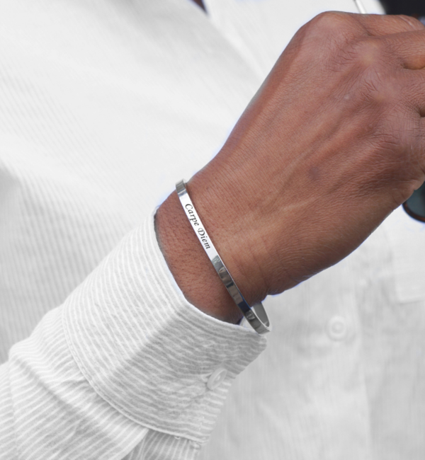 KAYA sieraden Cuff bracelet ‘Classic’ Silver colored