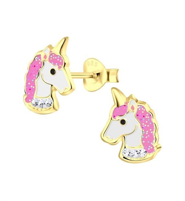 KAYA sieraden Children's earrings 'Unicorn'