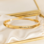 KAYA sieraden Slave bracelet 'Classic' Gold Coloured